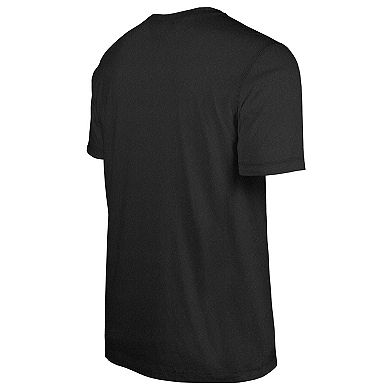 Men's New Era Heather Black Las Vegas Raiders 2024 NFL Training Camp T-Shirt