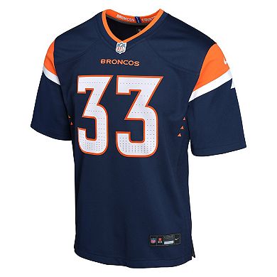 Youth Nike Javonte Williams Navy Denver Broncos Mile High Collection Game Jersey