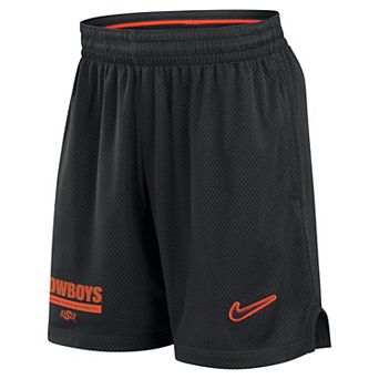 Men's Nike Black Oklahoma State Cowboys 2024 Sideline Mesh Shorts