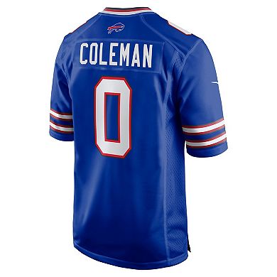 Men's Nike Keon Coleman Royal Buffalo Bills 2024 NFL Draft Player Game Jersey