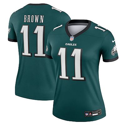 Women s Nike A.J. Brown Midnight Green Philadelphia Eagles Legend Jersey