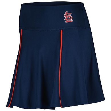 Women's Lusso Navy St. Louis Cardinals Colleen Skort