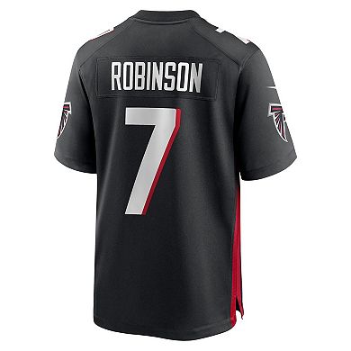 Youth Nike Bijan Robinson Black Atlanta Falcons Game Jersey