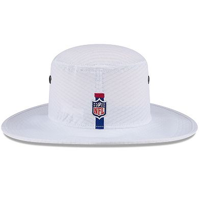 Men's New Era White New York Giants 2024 NFL Training Camp Panama Bucket Hat