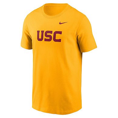 Men's Nike Gold USC Trojans Primetime Wordmark T-Shirt