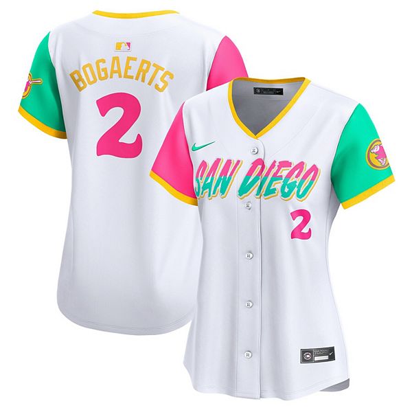 売れ筋商品|||ナイキ カットソー トップス レディース Women's Xander Bogaerts White San Diego Padres  Limited Player Jersey White Women's Nike Xander Bogaerts White San Diego Padres City