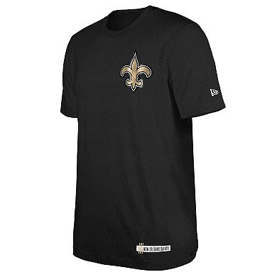 Men's New Era Heather Black New Orleans Saints 2024 NFL Training Camp T-Shirt
