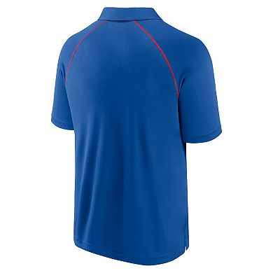 Men's Fanatics Royal Texas Rangers Strong Alone Raglan Polo