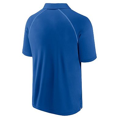Men's Fanatics Royal Kansas City Royals Strong Alone Raglan Polo