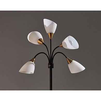 Simplee Adesso 5 Light Floor Lamp