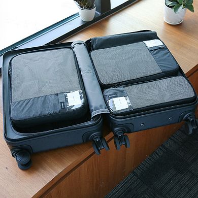 BAGSMART 6-In-1 Compression Packing Cubes