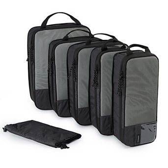 BAGSMART 6-In-1 Compression Packing Cubes