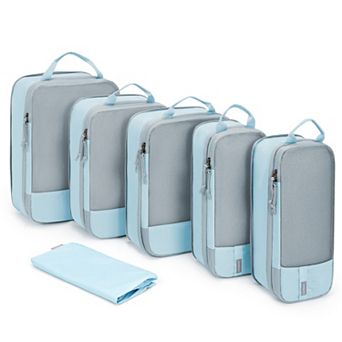 BAGSMART 6-In-1 Compression Packing Cubes