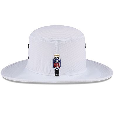 Men's New Era White New Orleans Saints 2024 NFL Training Camp Panama Bucket Hat