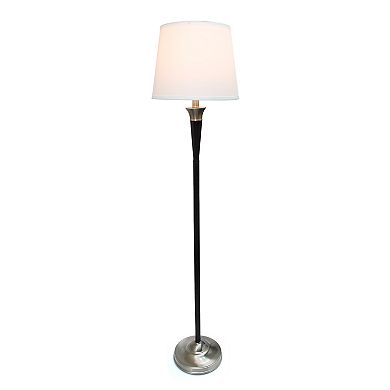 Elegant Designs Malbec Black and Brushed Nickel 3 Pack Lamp Set