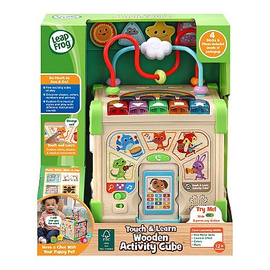 LeapFrog Touch & Learn Wooden Activity Cube