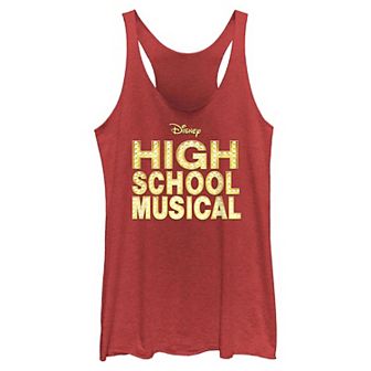 Disney's High School Musical Logo Juniors' Racerback Tank Top