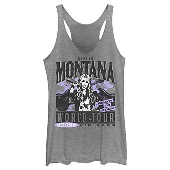 Disney's Hannah Montana World Tour Juniors' Racerback Tank Top