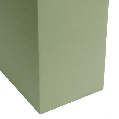 Lalia Home Lexington 21" Leather Base Table Lamp