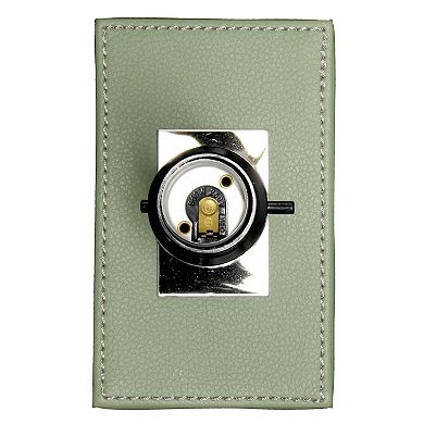 Lalia Home Lexington 21" Leather Base Table Lamp