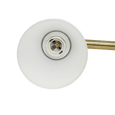 Lalia Home Essentix Traditional 3-Light Vanity Wall-Mounted Light Fixture