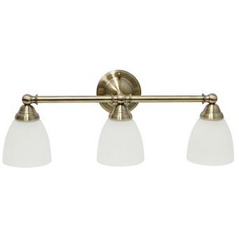Lalia Home Essentix Traditional 3-Light Vanity Wall-Mounted Light Fixture