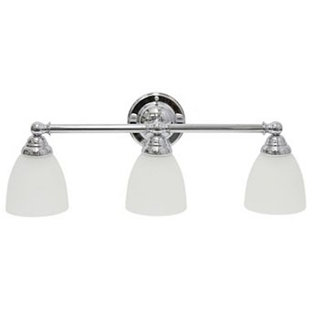 Lalia Home Essentix Traditional 3-Light Vanity Wall-Mounted Light Fixture