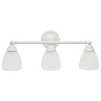 Lalia Home Essentix Traditional 3-Light Vanity Wall-Mounted Light Fixture