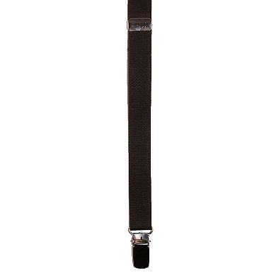CTM Elastic .75 Inch Wide Undergarment Clip-End Suspenders