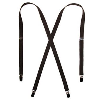 Elastic .75 Inch Wide Undergarment Clip-end Suspenders