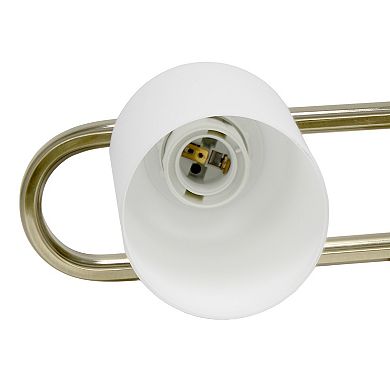 Lalia Home Essentix Contemporary 3-Light Vanity Wall-Mounted Light Fixture