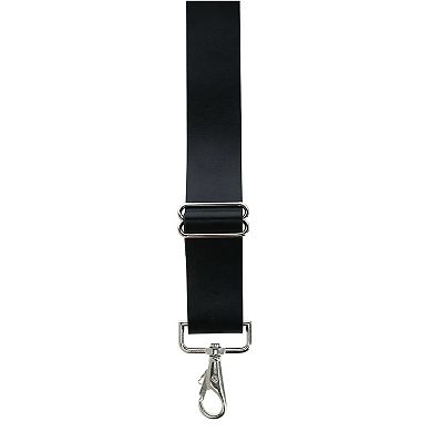 Men's Big & Tall Coated Leather Wide Width Suspenders With Metal Swivel Hook Ends