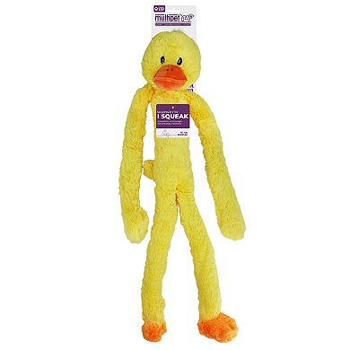 Multipet Swingin' Slevin Duck Plush Dog Toy