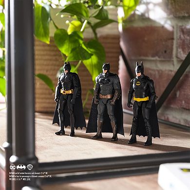 Spin Master DC Comics Batman 85th Special Edition Batman Action Figures 3-Pack
