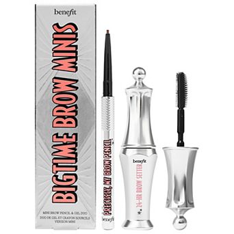 Benefit Cosmetics Mini Bigtime Brow Pencil and Brow Gel Set