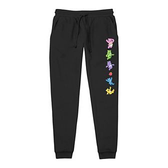 Men's Care Bears Happy Group Banded Bottom Pajama Pants