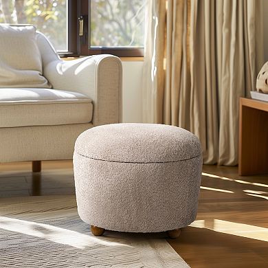 Madison Park Angela Storage Ottoman