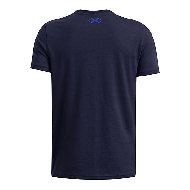 Boys 8-20 Under Armour Freedom Flag Chest Logo Graphic Tee