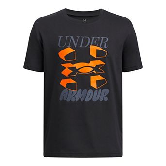 Boys 8-20 Under Armour Split Big Logo Short Sleeve