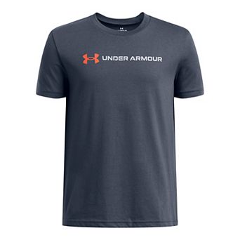 Boys 8-20 Under Armour Logo Wordmark Short Sleeve Tee