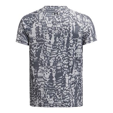 Boys 8-20 Under Armour Tech Big Logo Printed Short Sleeve Graphic Tee