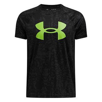 Boys 8-20 Under Armour Tech Big Logo Printed Short Sleeve Graphic Tee
