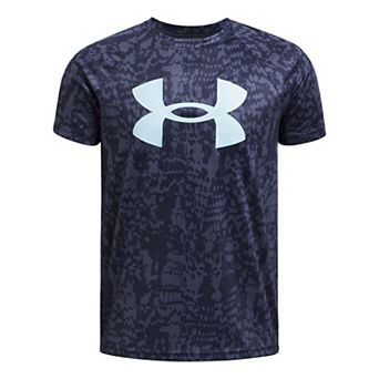 Boys 8-20 Under Armour Tech Big Logo Printed Short Sleeve Graphic Tee