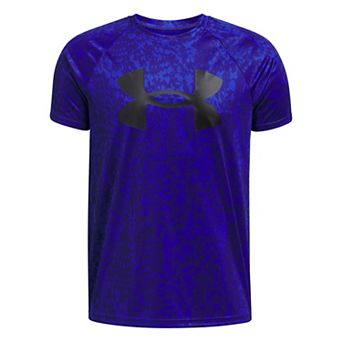 Boys 8-20 Under Armour Tech Big Logo Printed Short Sleeve Graphic Tee