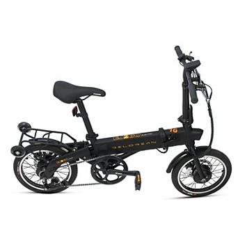 Delorean Patented Folding Travel E-bike