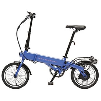 Delorean Patented Folding Travel E-bike