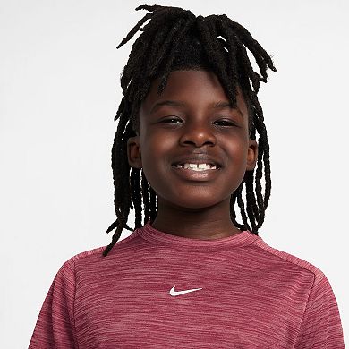Boys 8-20 Nike Dri-FIT Short Sleeve Heather T-Shirt