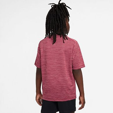 Boys 8-20 Nike Dri-FIT Short Sleeve Heather T-Shirt