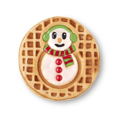 Dash Multi Maker Mini Maker 2-pc. Plate Set - Tree & Snowman