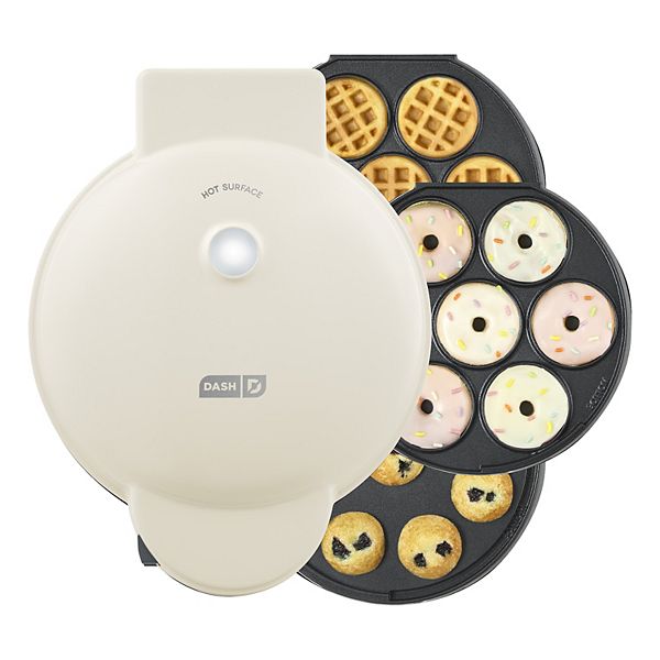 Dash Multimaker Treat Maker System with Removeable Plates - Cream